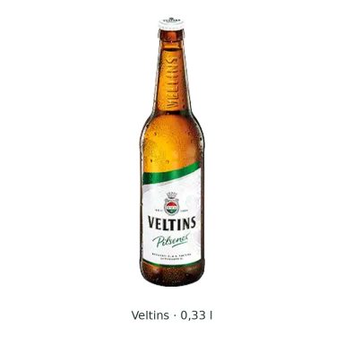 Veltins Pilsener – 0,33-Liter-Flasche